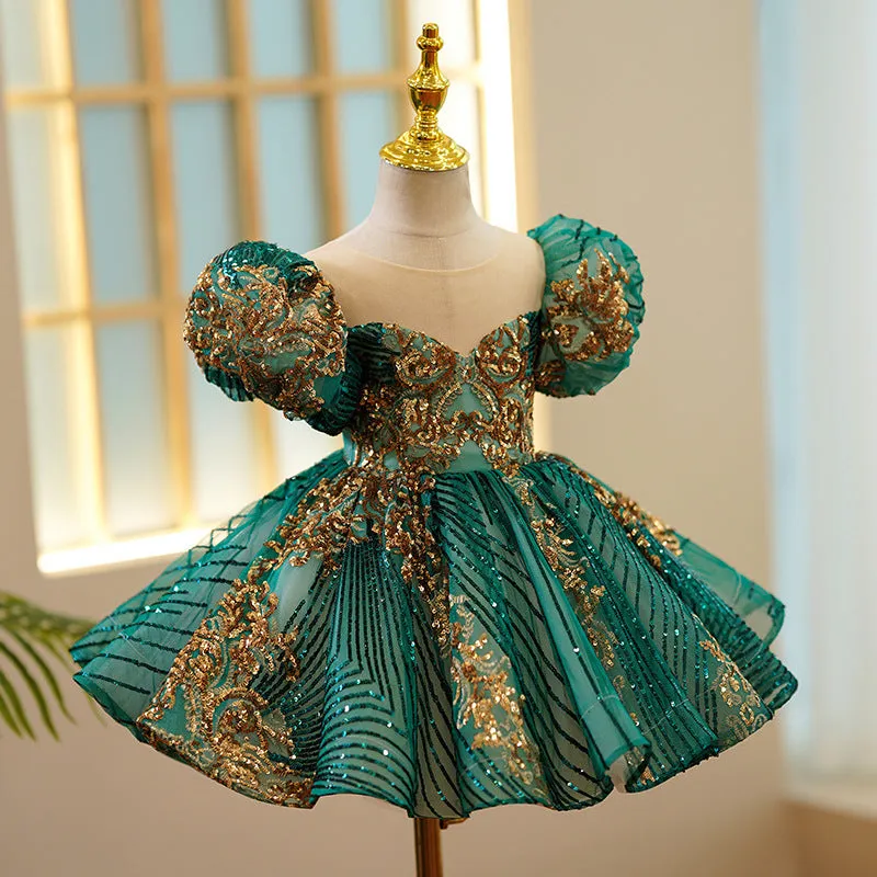 Adorable Princess Dress for Girls Showcasing a Sweet and Feminine Vibe Delicate Embroidery