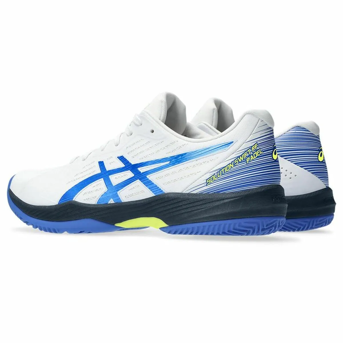 Adult's Padel Trainers Asics Solution Swift Ff Men White