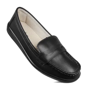 Aerosoft Walkish Women’s Comfortable Classic Flat Loafers for Walking