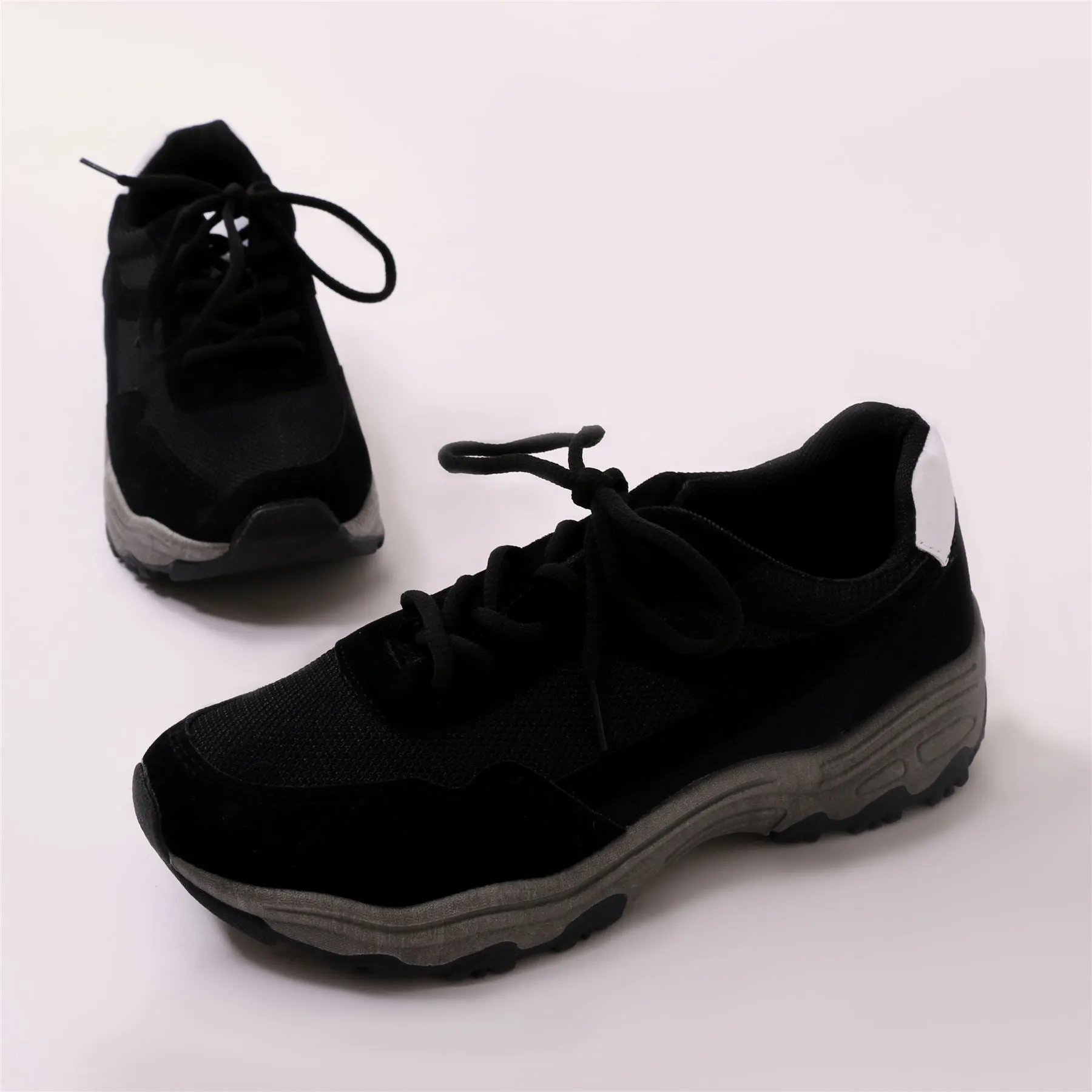 Angst Chunky Trainers in Black