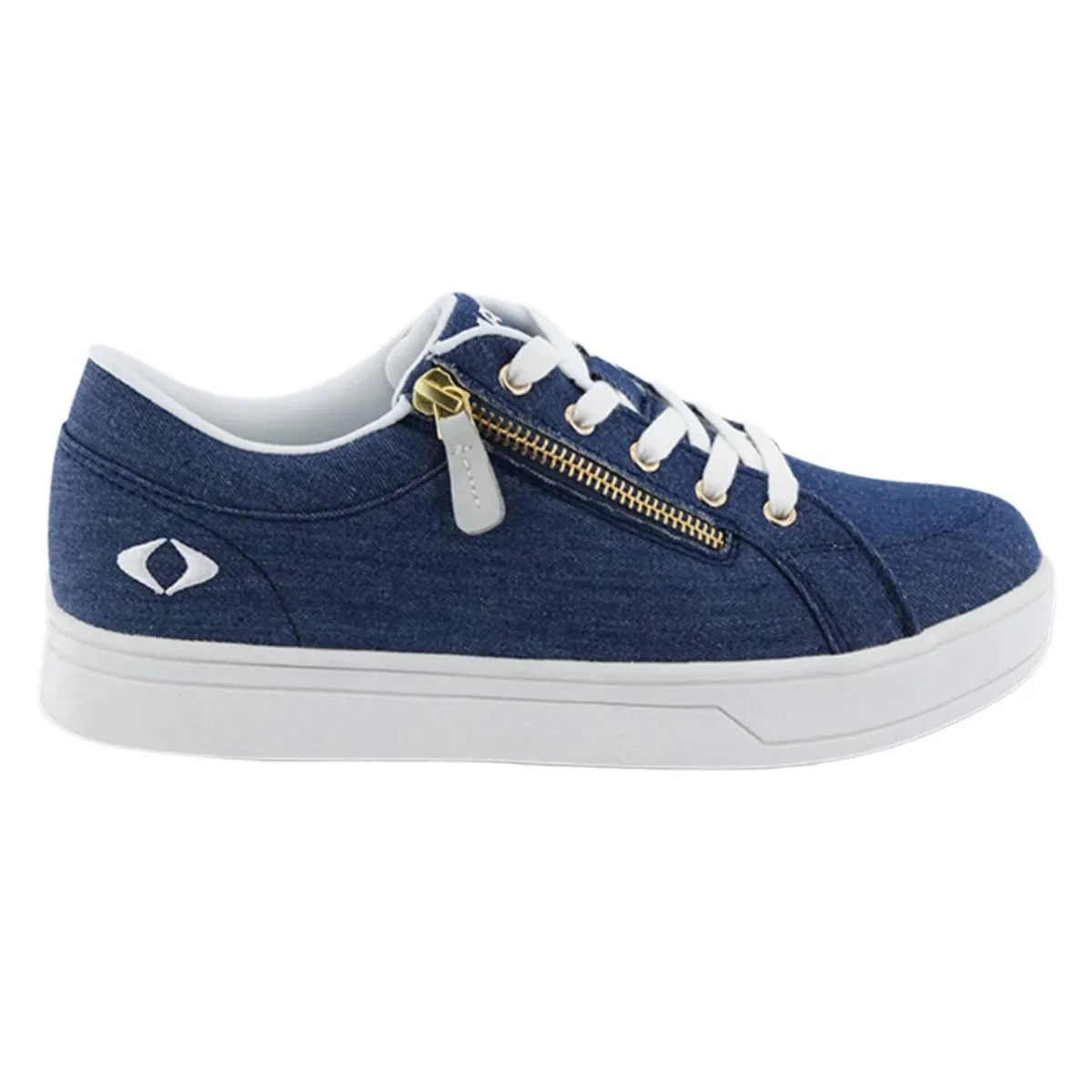 Apex X2440W Women's Blutcher Canvas Zip In Navy