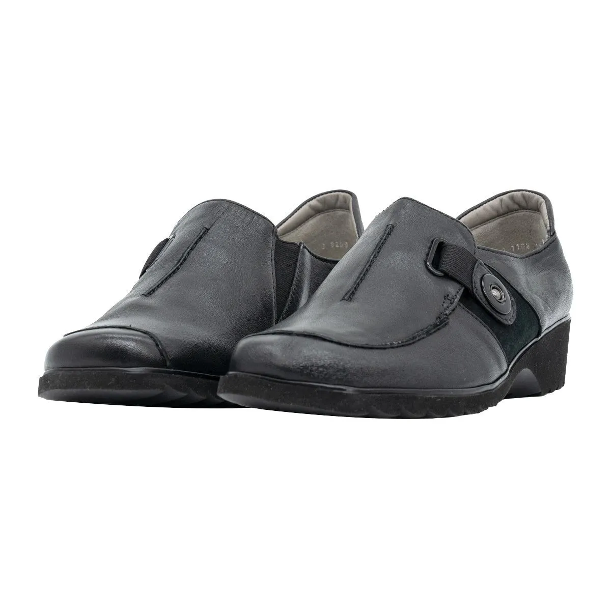 Ara Andros Loafers Leather Black Colour For Women