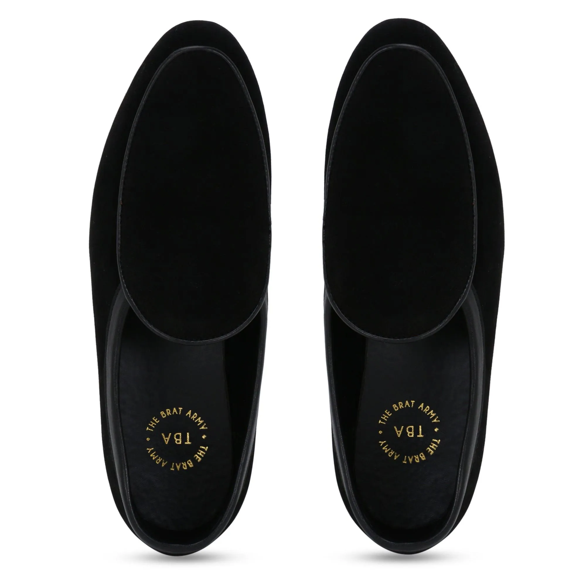 Boston Black Suede Classic Loafer