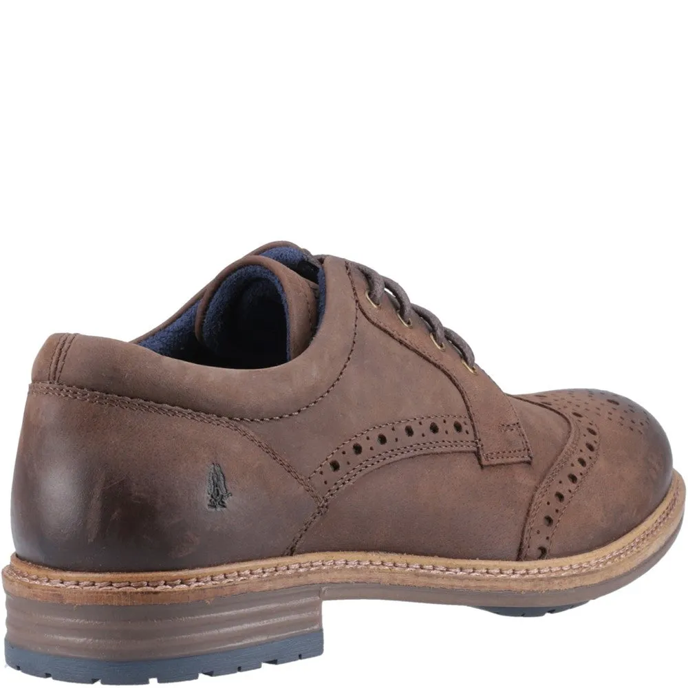 Brown Jayden Brogue Shoes