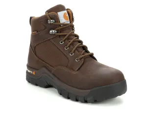 Carhartt Men's 6" Rugged Flex WP Steel Toe Work Boot - Chocolate Brown FF6213-M