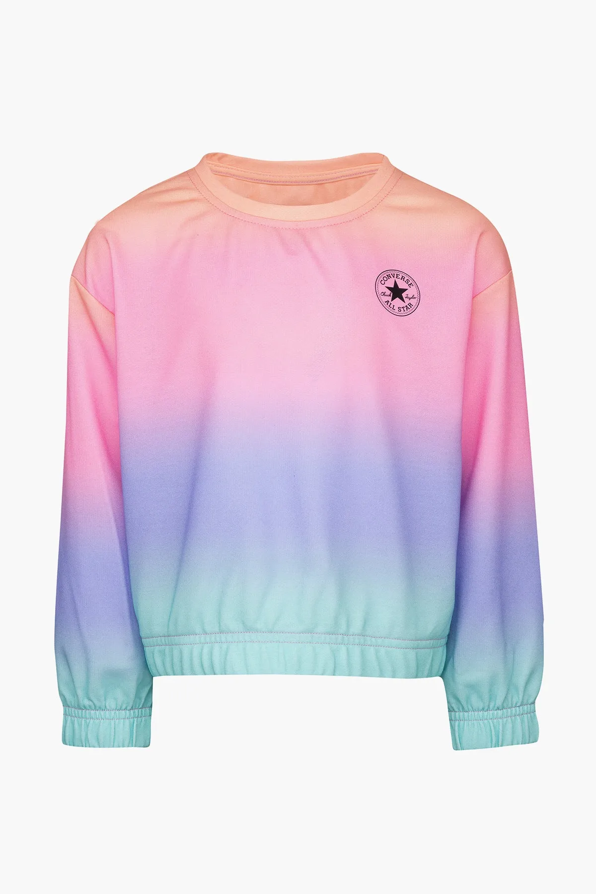 Converse Ombre Boxy Gym Cut Girls Shirt