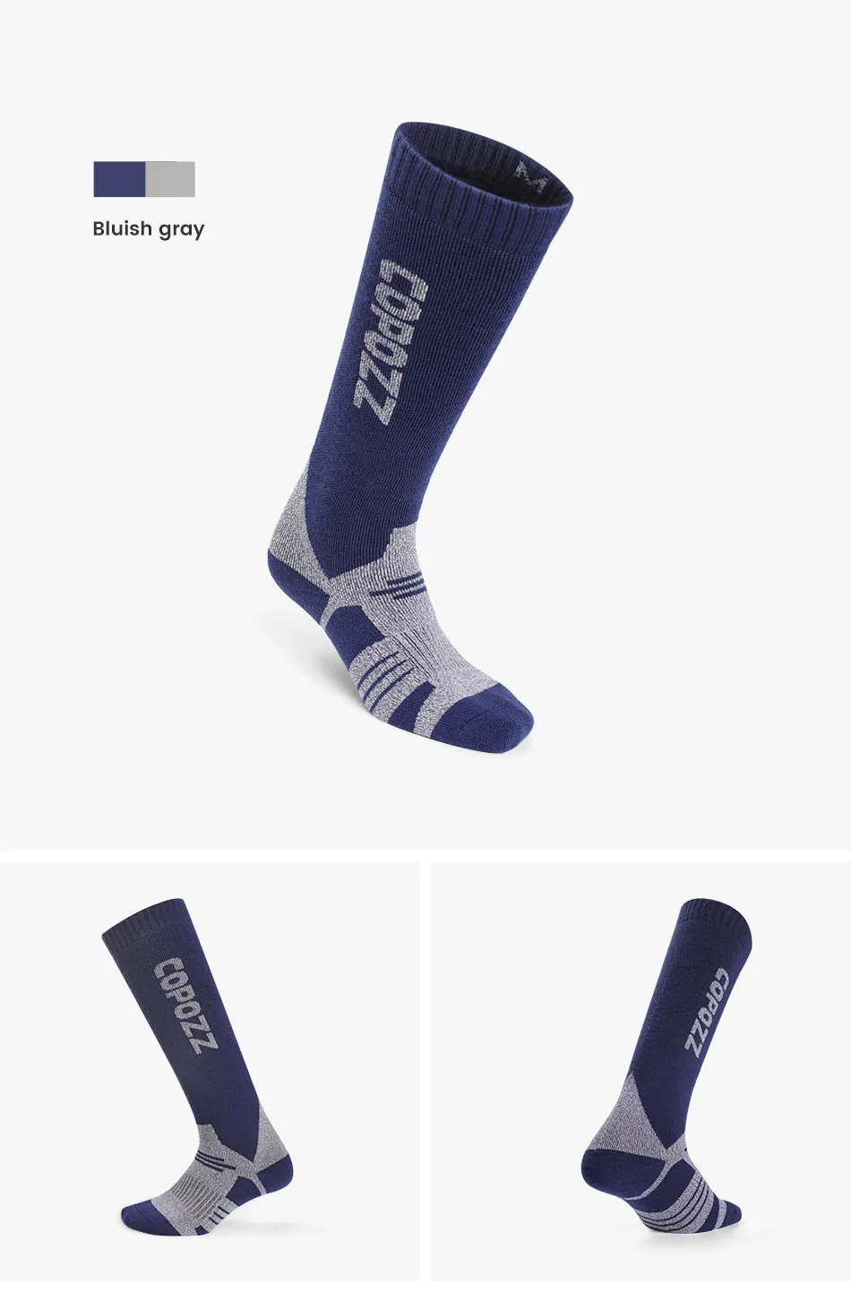 COPOZZ Ski Snowboard Socks