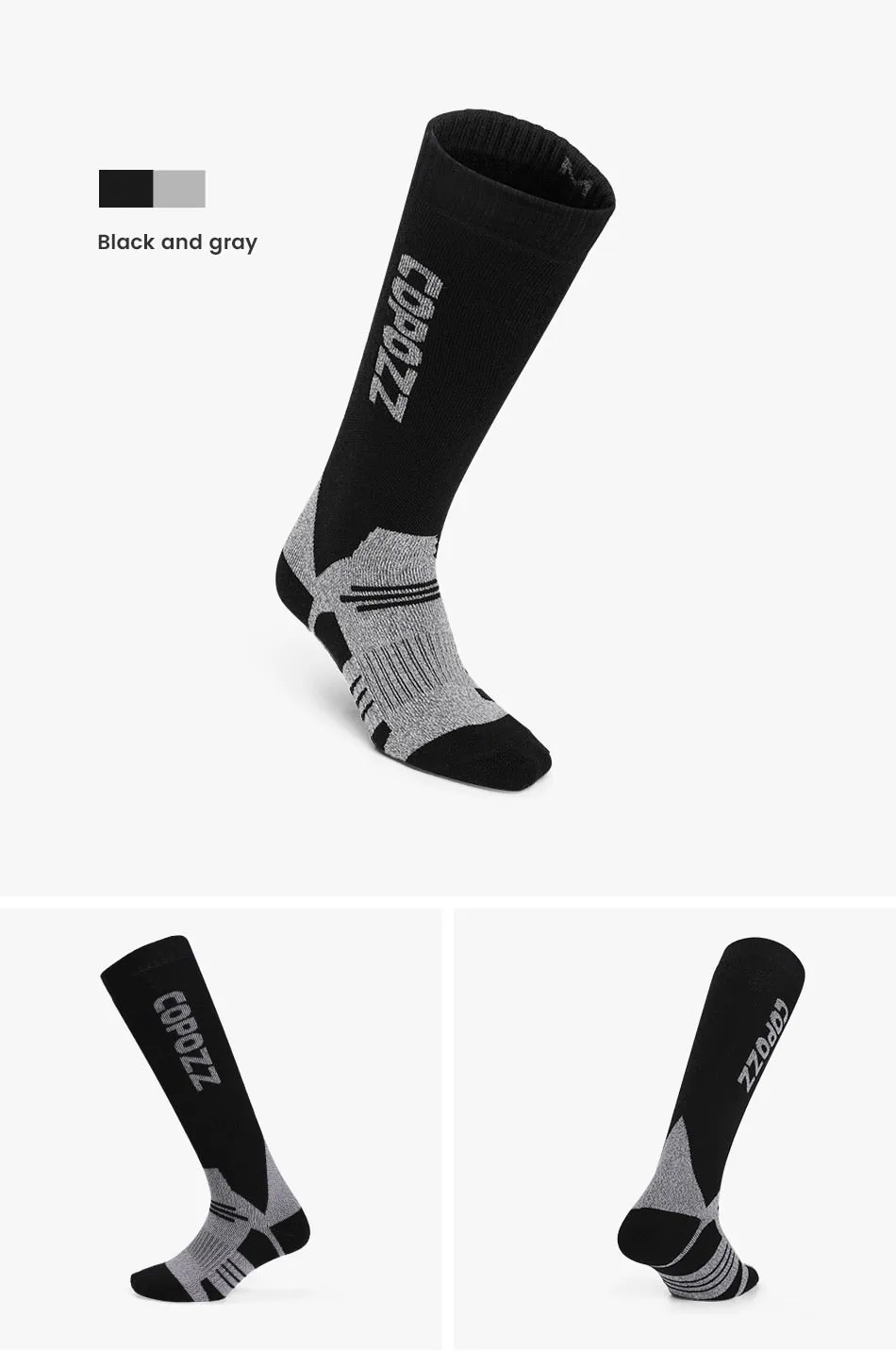 COPOZZ Ski Snowboard Socks