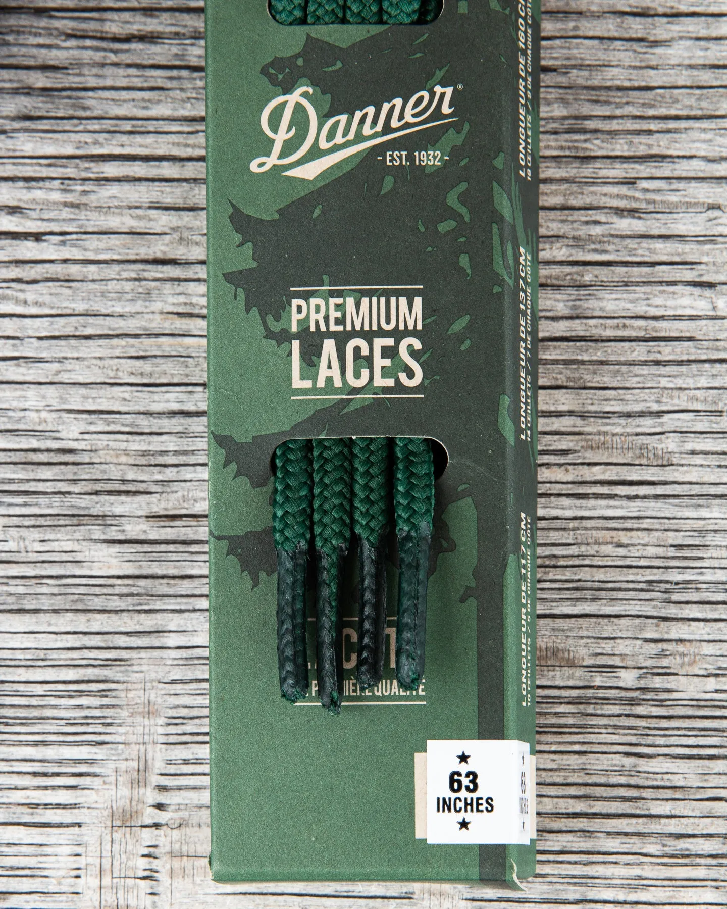 Danner Laces 63" / 160 cm Green