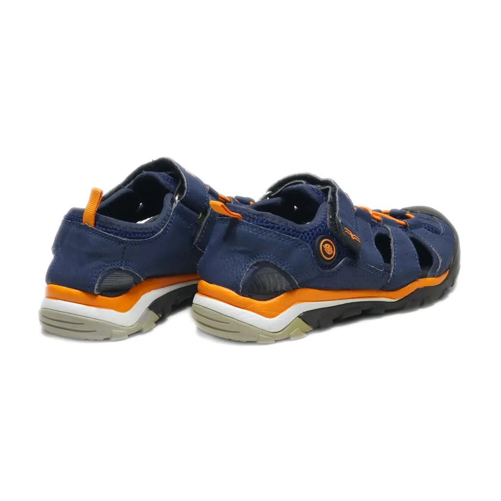 Dockers Flat Sandals Leather Blue Colour For Kids