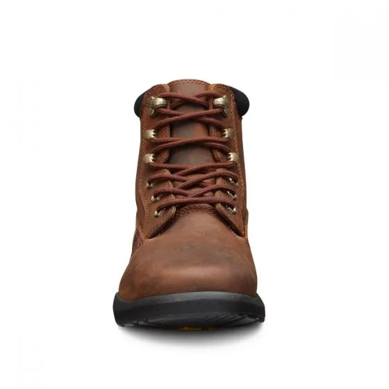 Dr. Comfort Men's Boots - Boss - Chestnut