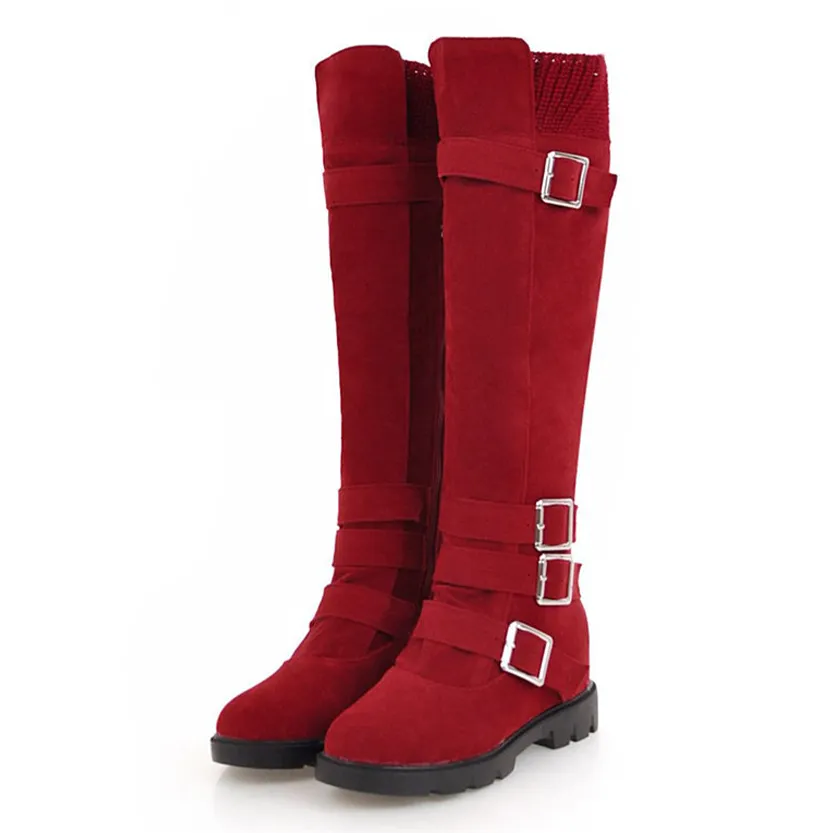 Funki Buys | Boots | Women's Plush Knee High Boots