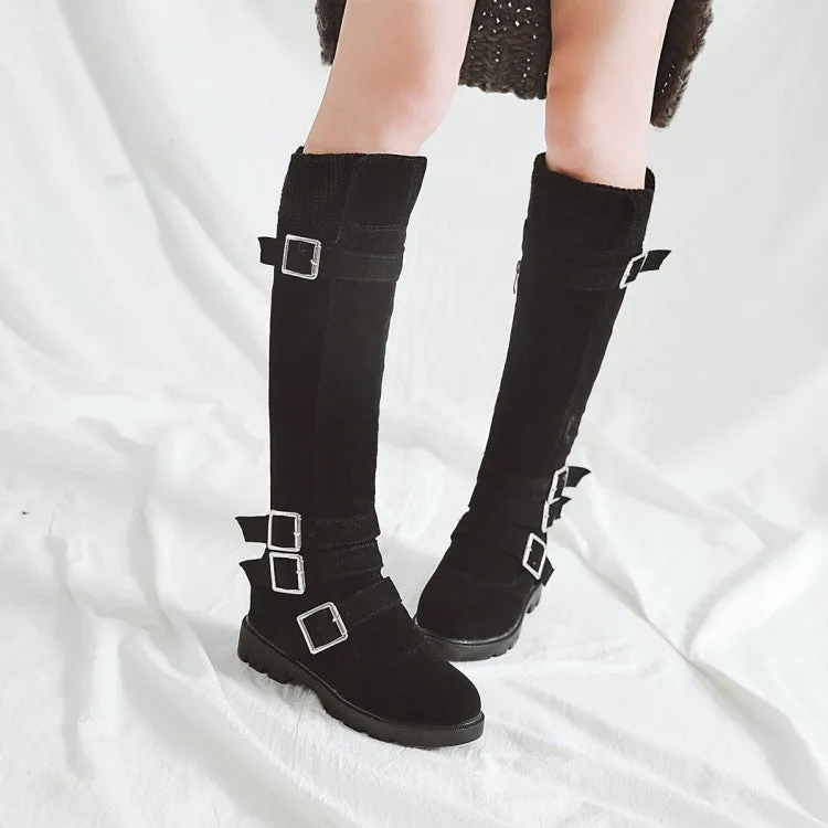 Funki Buys | Boots | Women's Plush Knee High Boots