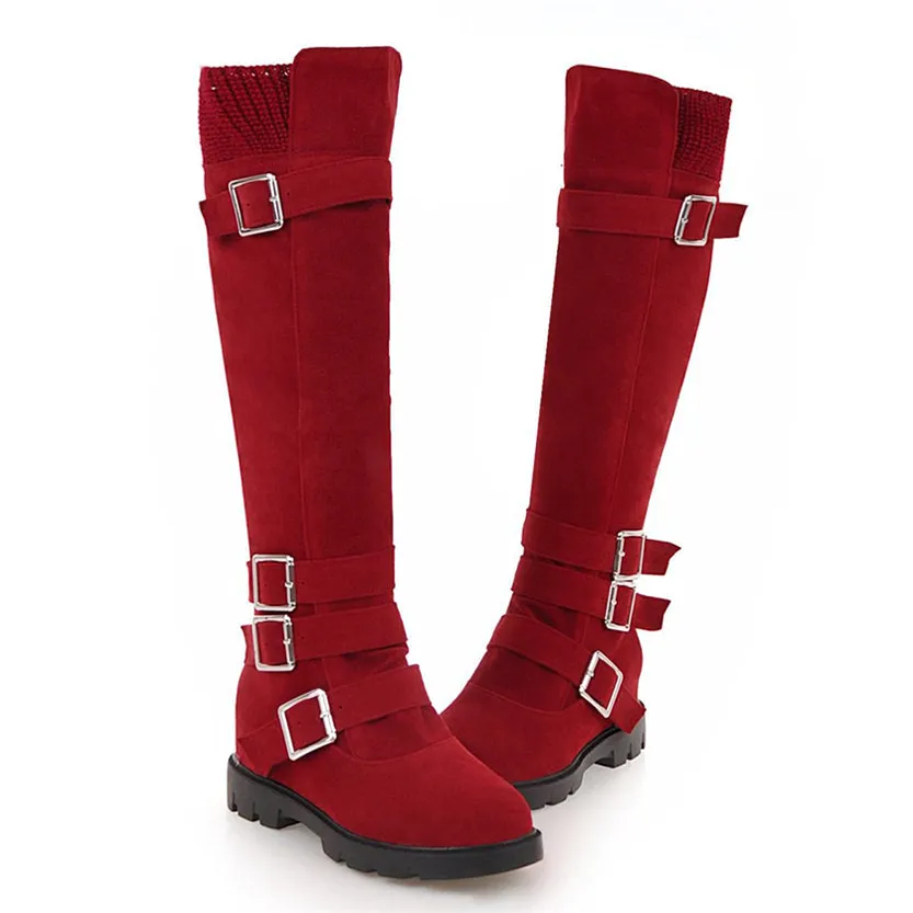 Funki Buys | Boots | Women's Plush Knee High Boots