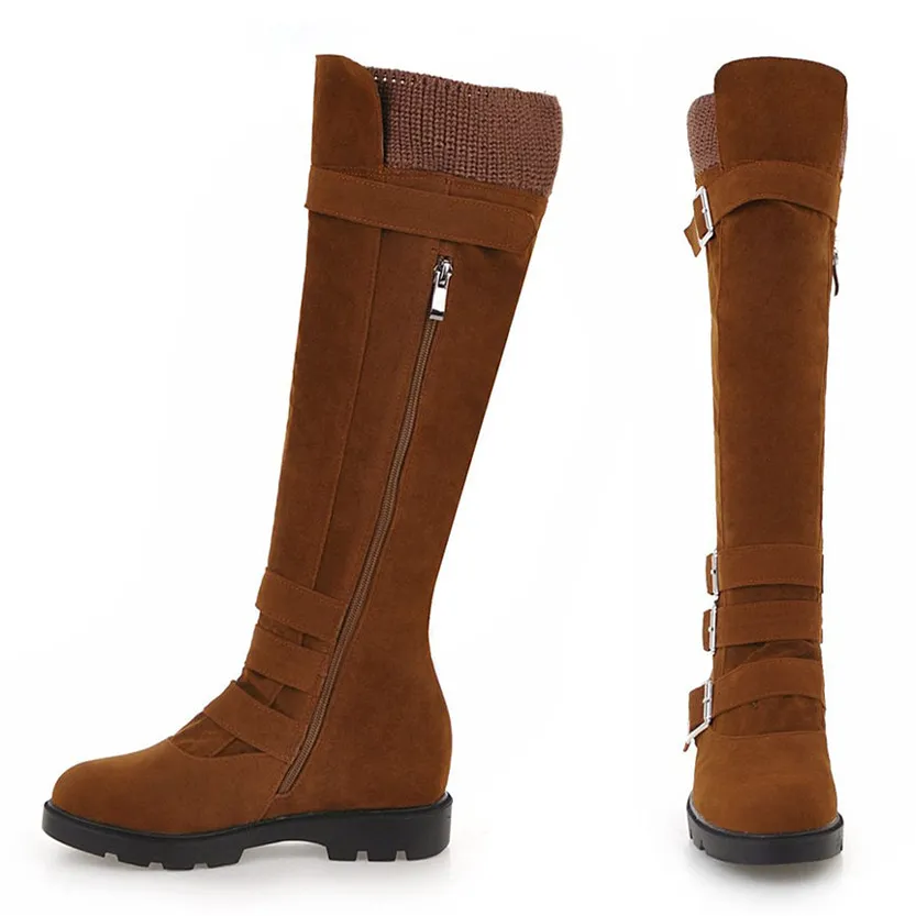 Funki Buys | Boots | Women's Plush Knee High Boots