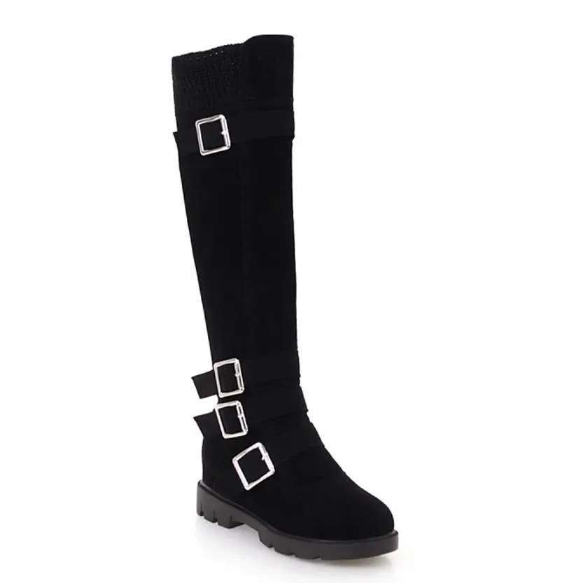 Funki Buys | Boots | Women's Plush Knee High Boots