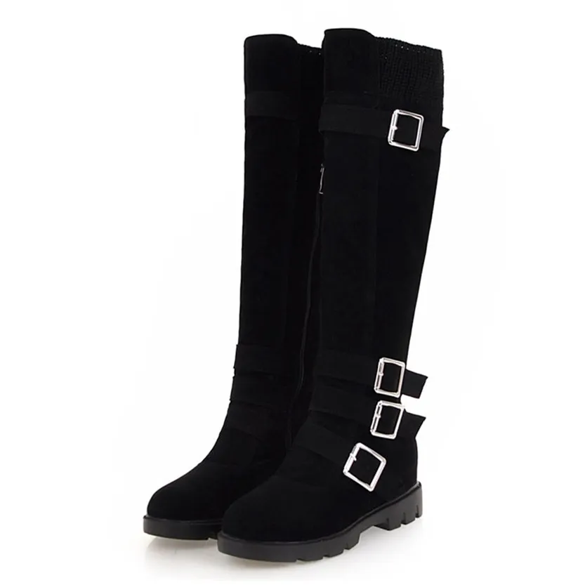 Funki Buys | Boots | Women's Plush Knee High Boots