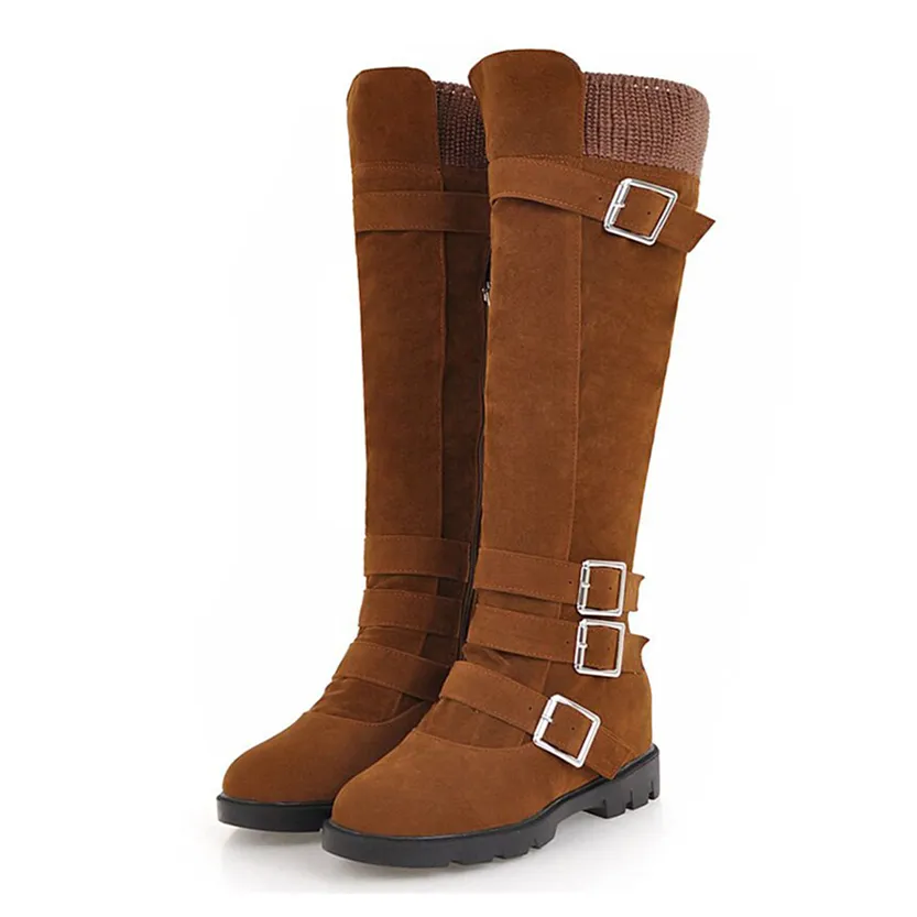 Funki Buys | Boots | Women's Plush Knee High Boots