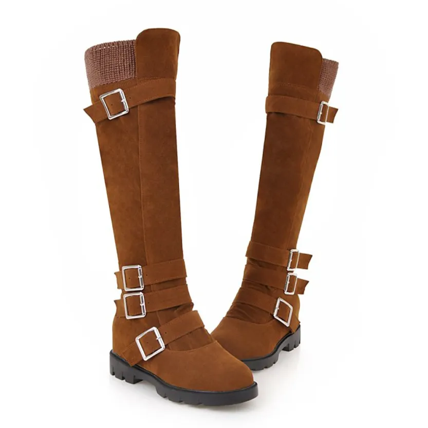 Funki Buys | Boots | Women's Plush Knee High Boots