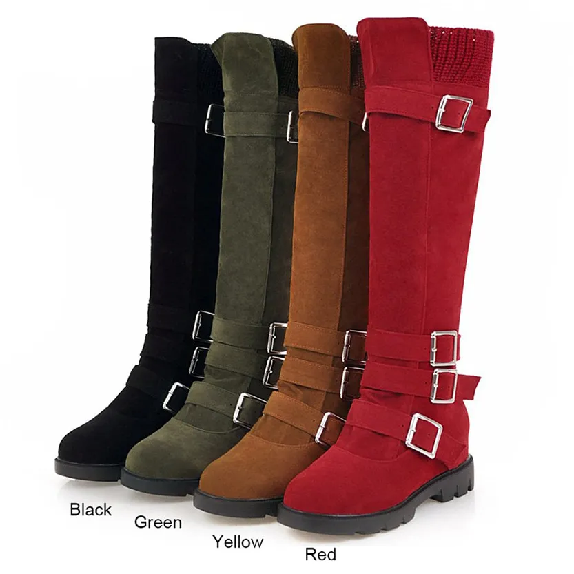 Funki Buys | Boots | Women's Plush Knee High Boots