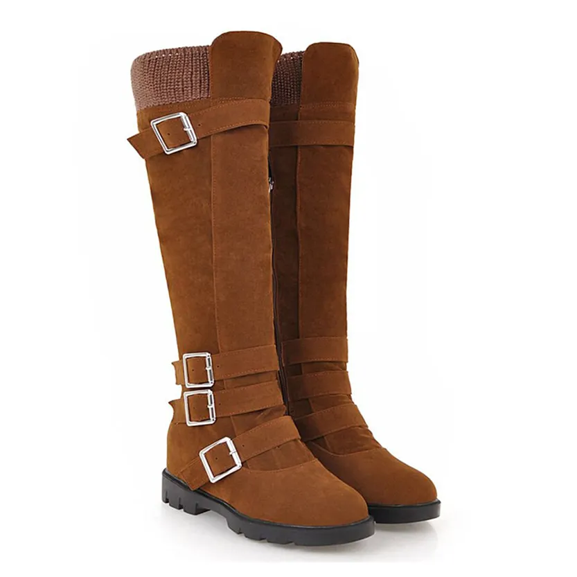 Funki Buys | Boots | Women's Plush Knee High Boots