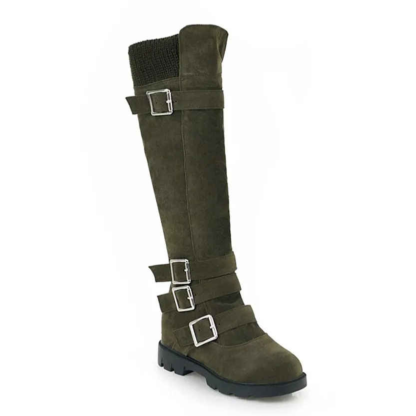 Funki Buys | Boots | Women's Plush Knee High Boots