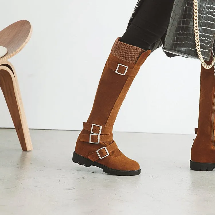 Funki Buys | Boots | Women's Plush Knee High Boots