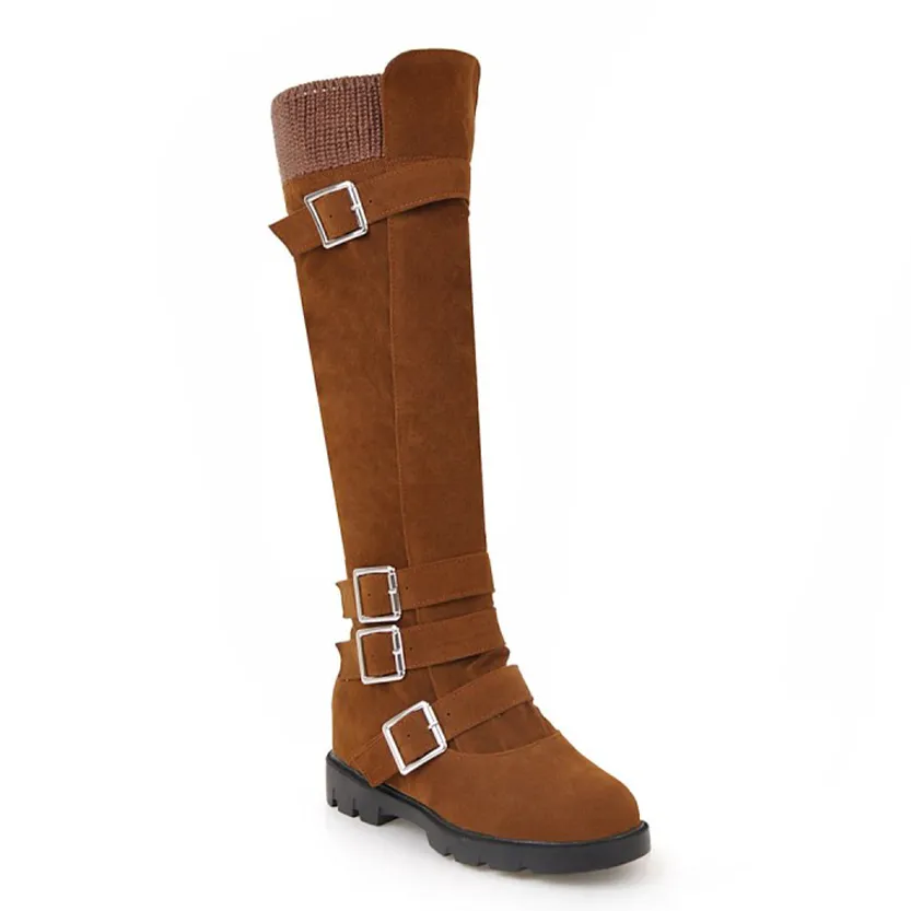 Funki Buys | Boots | Women's Plush Knee High Boots