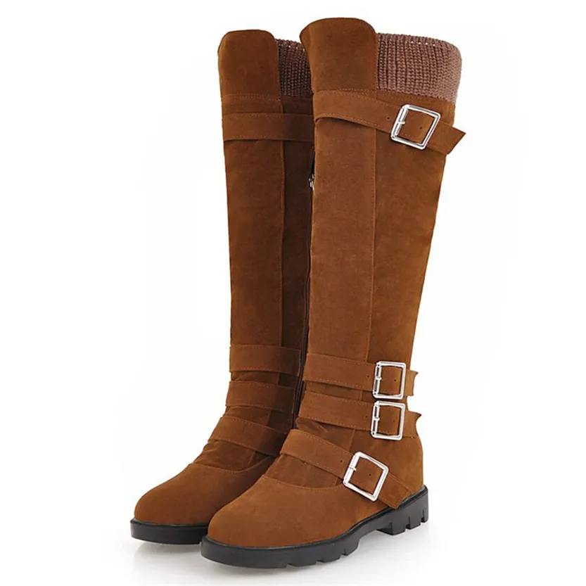 Funki Buys | Boots | Women's Plush Knee High Boots