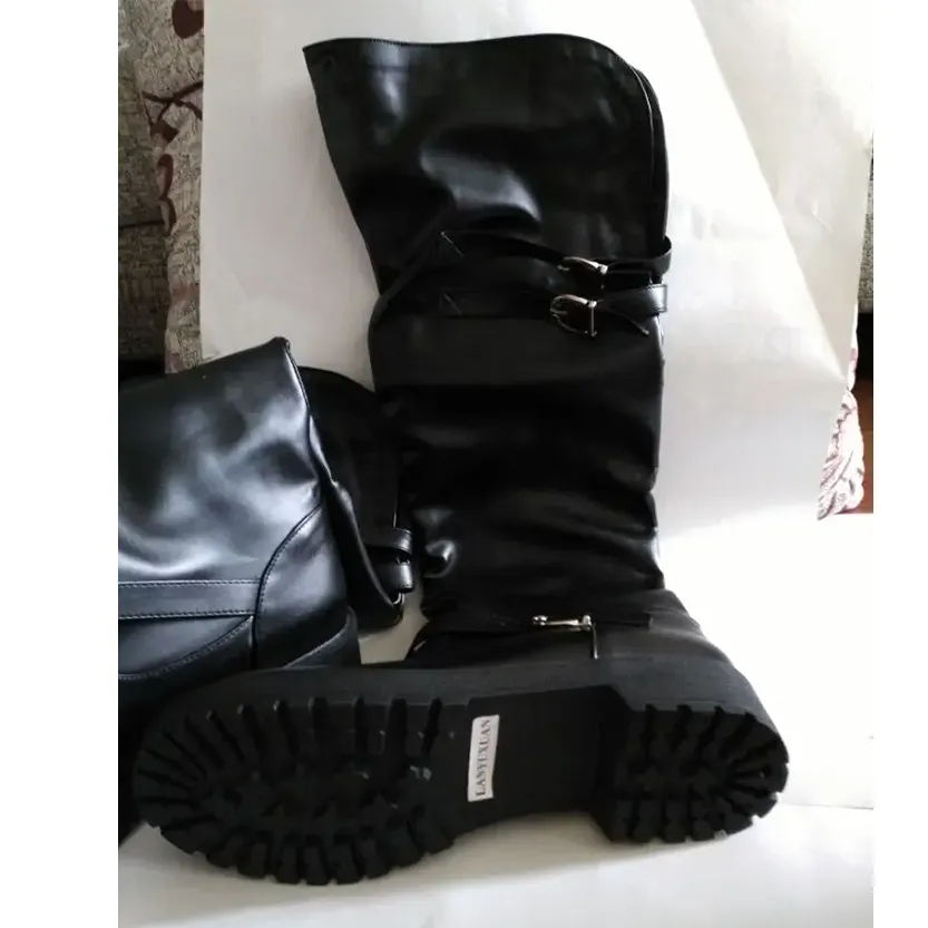 Funki Buys | Boots | Women's Winter Over Knee Flat Boots