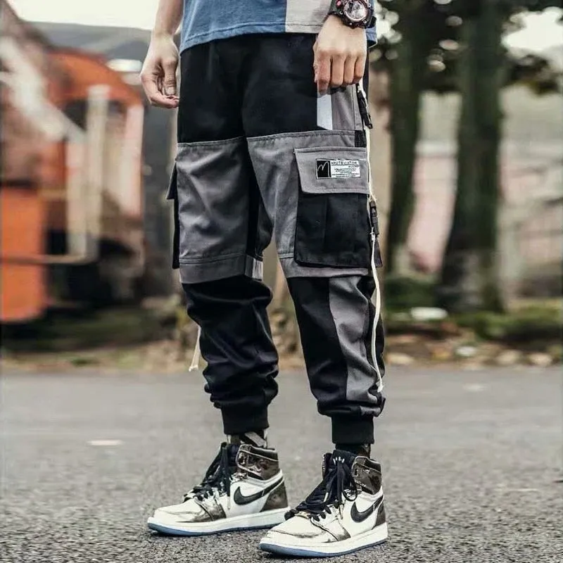 Funki Buys | Pants | Men's Punk Goth Streetwear Cargo Pants