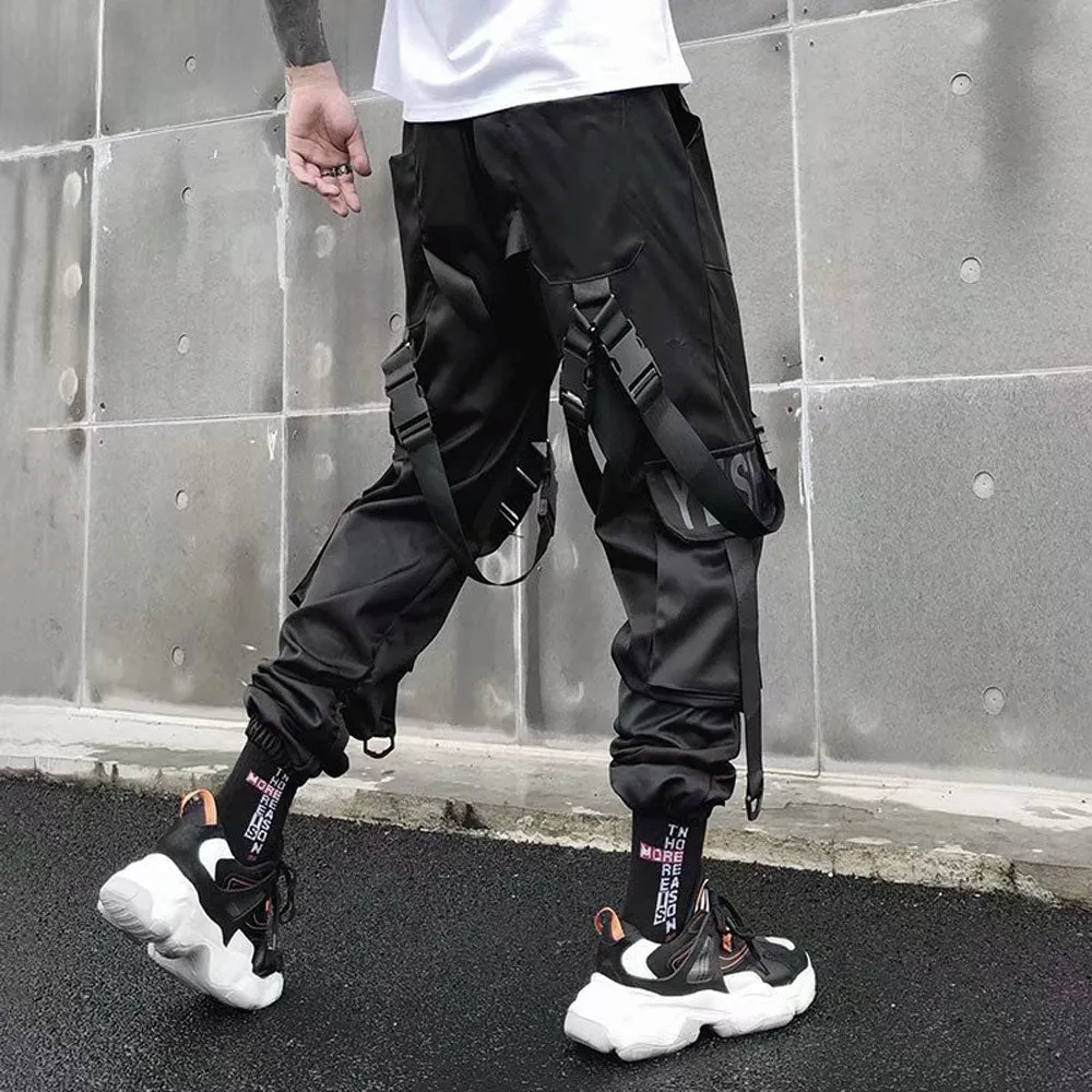 Funki Buys | Pants | Men's Punk Goth Streetwear Cargo Pants