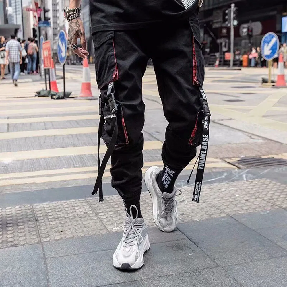 Funki Buys | Pants | Men's Punk Goth Streetwear Cargo Pants