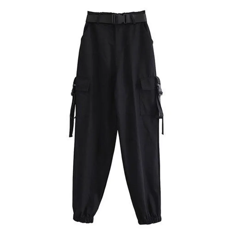 Funki Buys | Pants | Women's Big Pockets Loose Cargo Pant