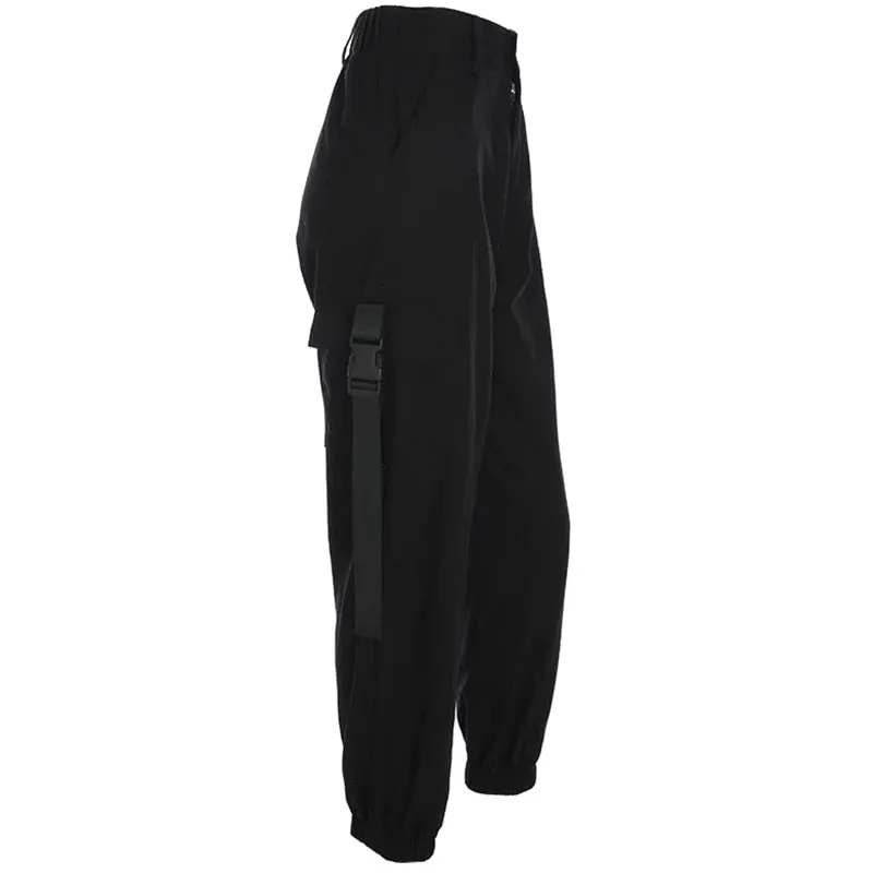 Funki Buys | Pants | Women's Big Pockets Loose Cargo Pant