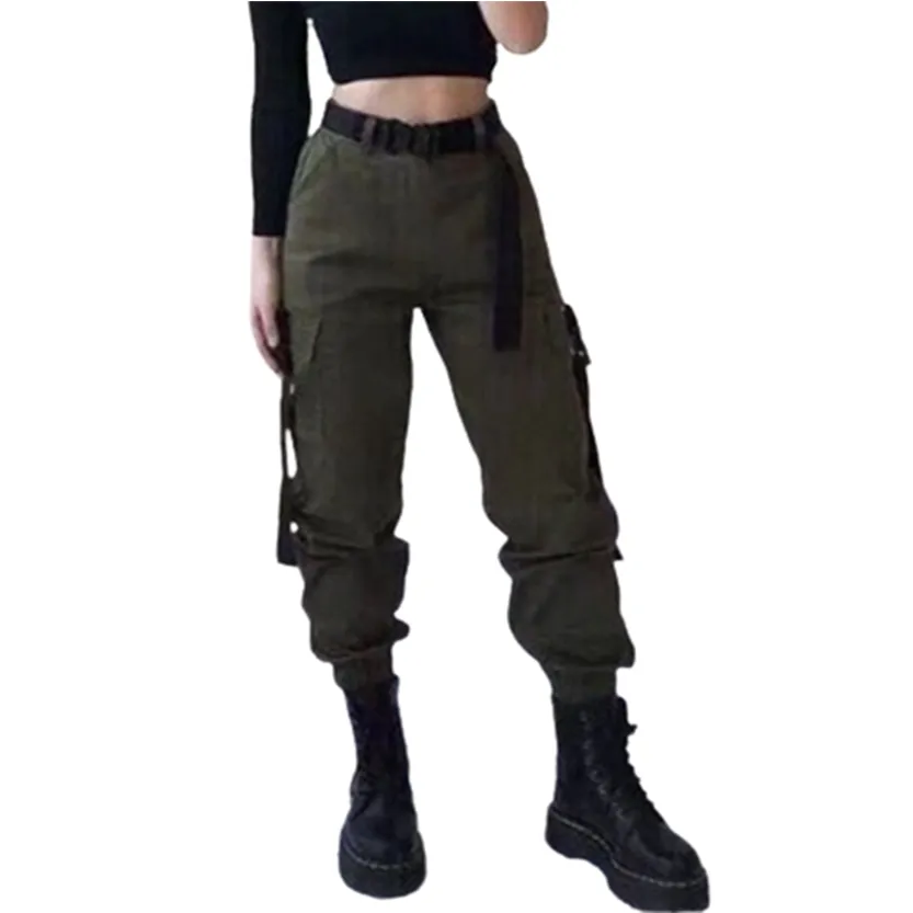 Funki Buys | Pants | Women's Big Pockets Loose Cargo Pant