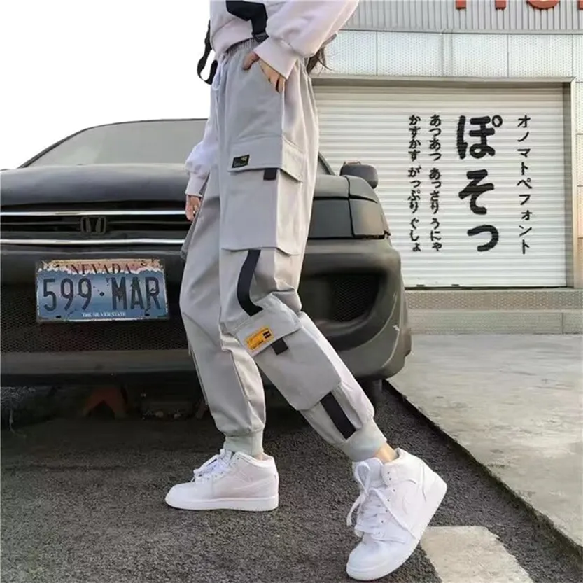 Funki Buys | Pants | Women's Retro Streetwear Cargo Pants