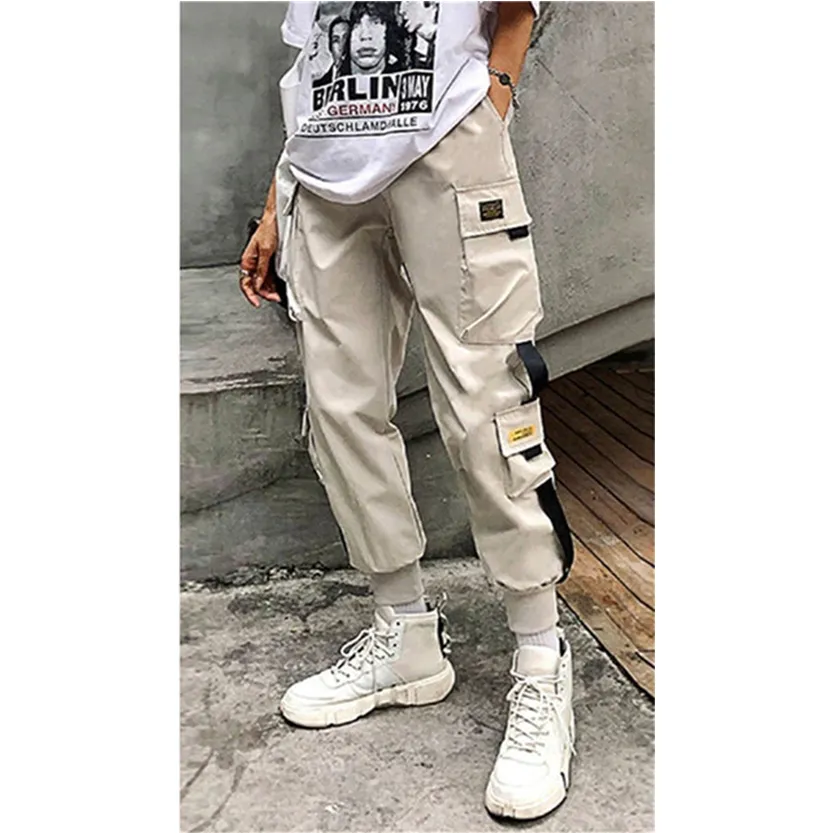 Funki Buys | Pants | Women's Retro Streetwear Cargo Pants