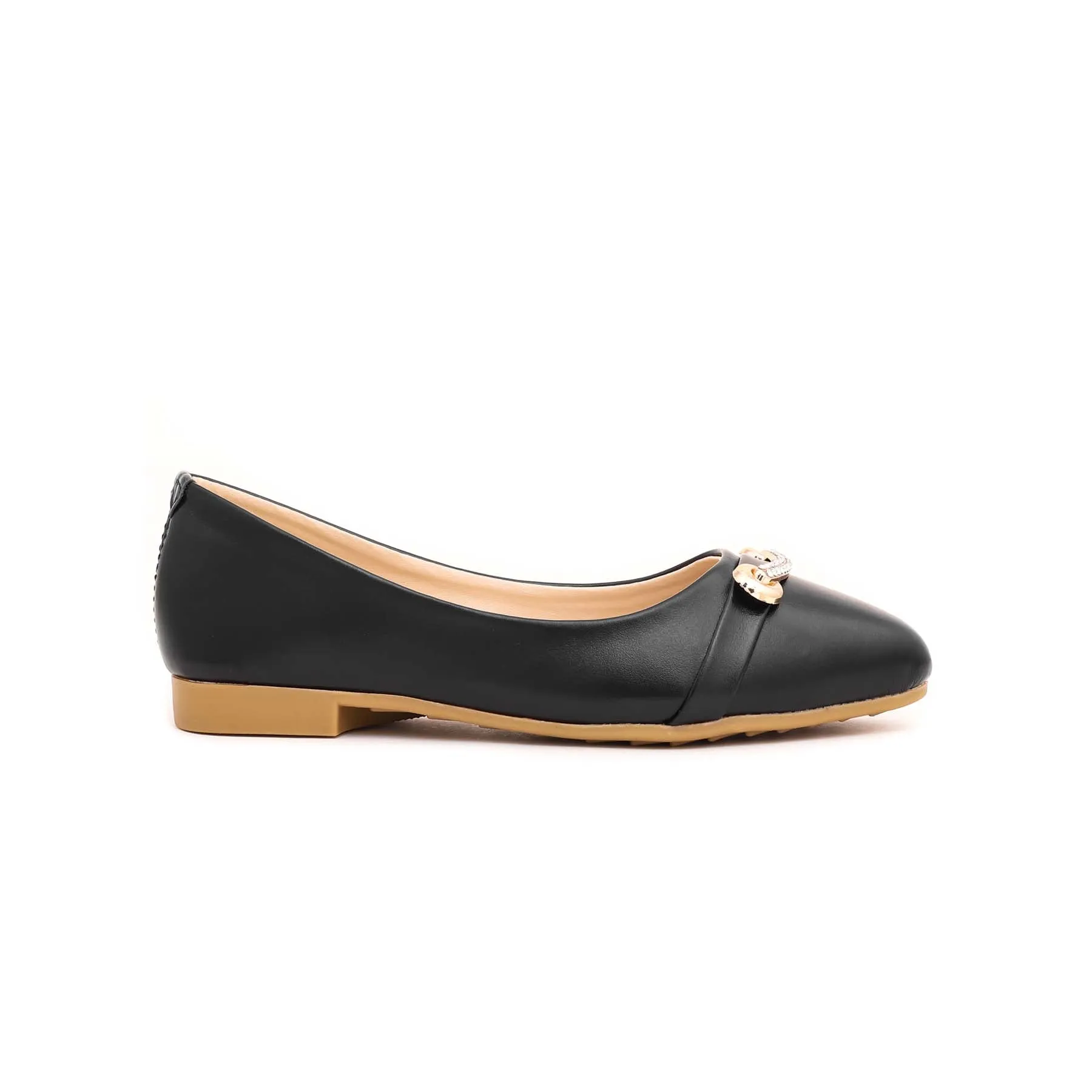 Girls Black Formal Pumps KD0743