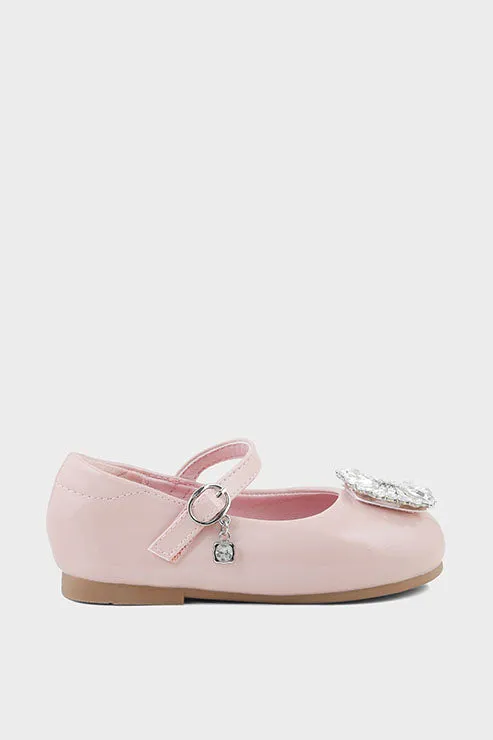 Girls Formal Pumps Q10019-Pink