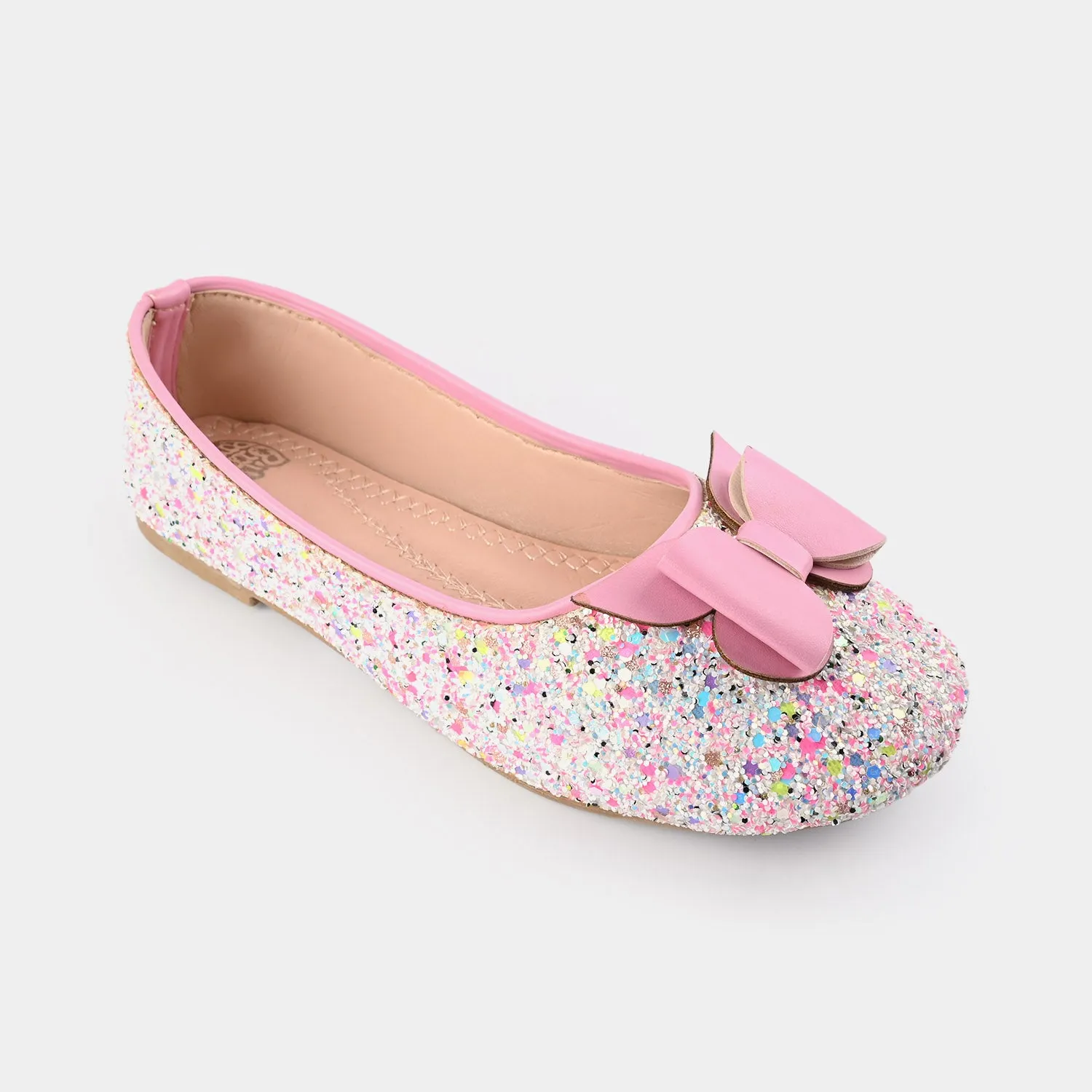 Girls Pumps 456-89-Pink