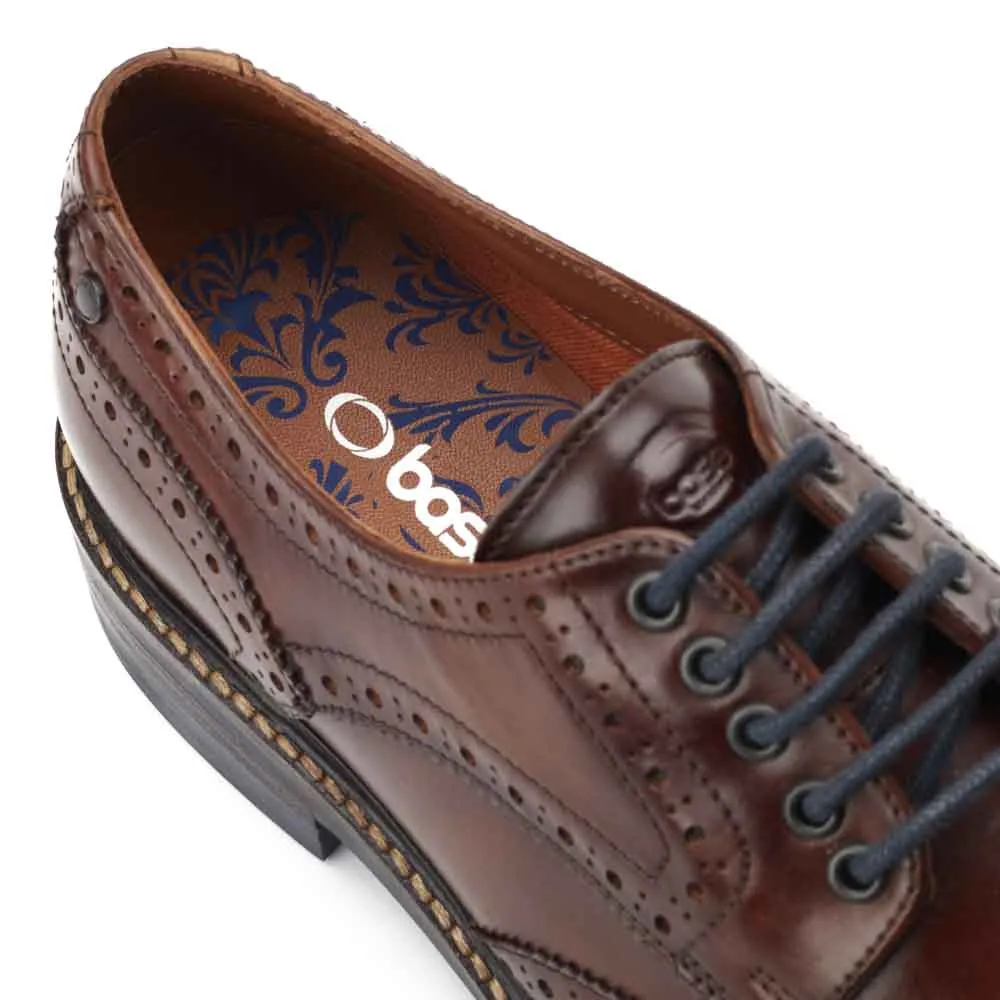 Hatfield Washed Brogue Shoes