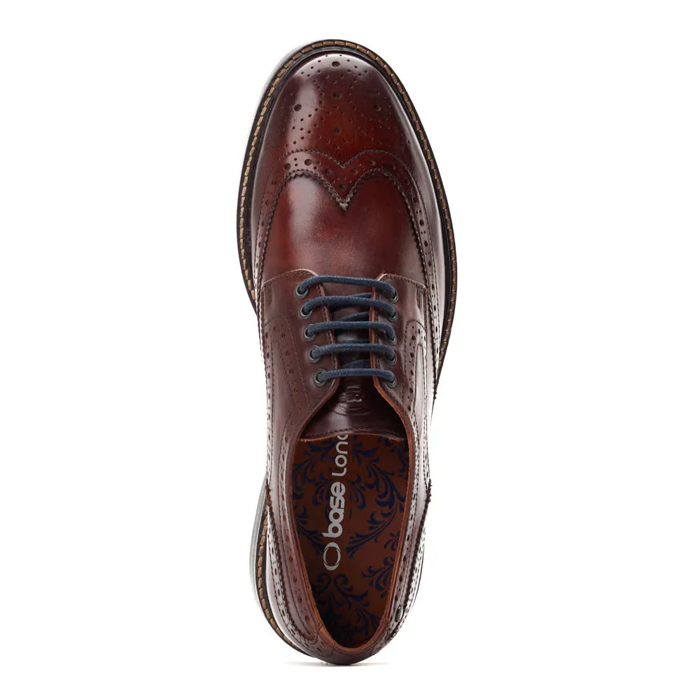 Hatfield Washed Brogue Shoes