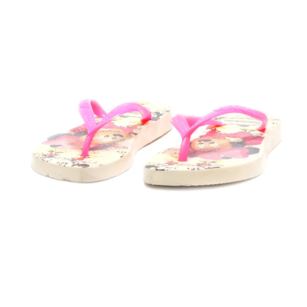 Havaianas Flat Sandals Eva Pink Colour For Kids