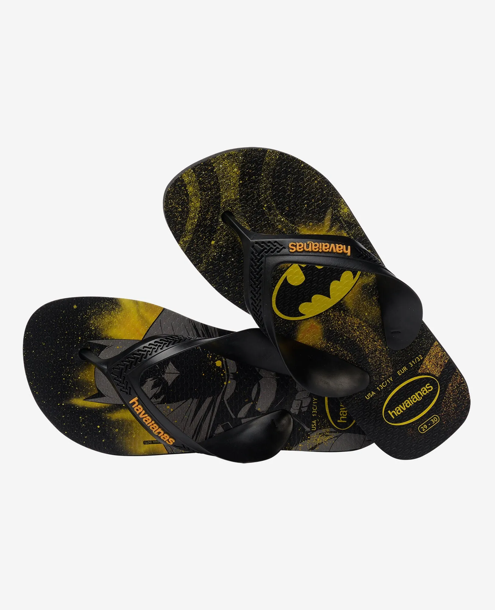 Havaianas Kids Max Heros In Black For Kids