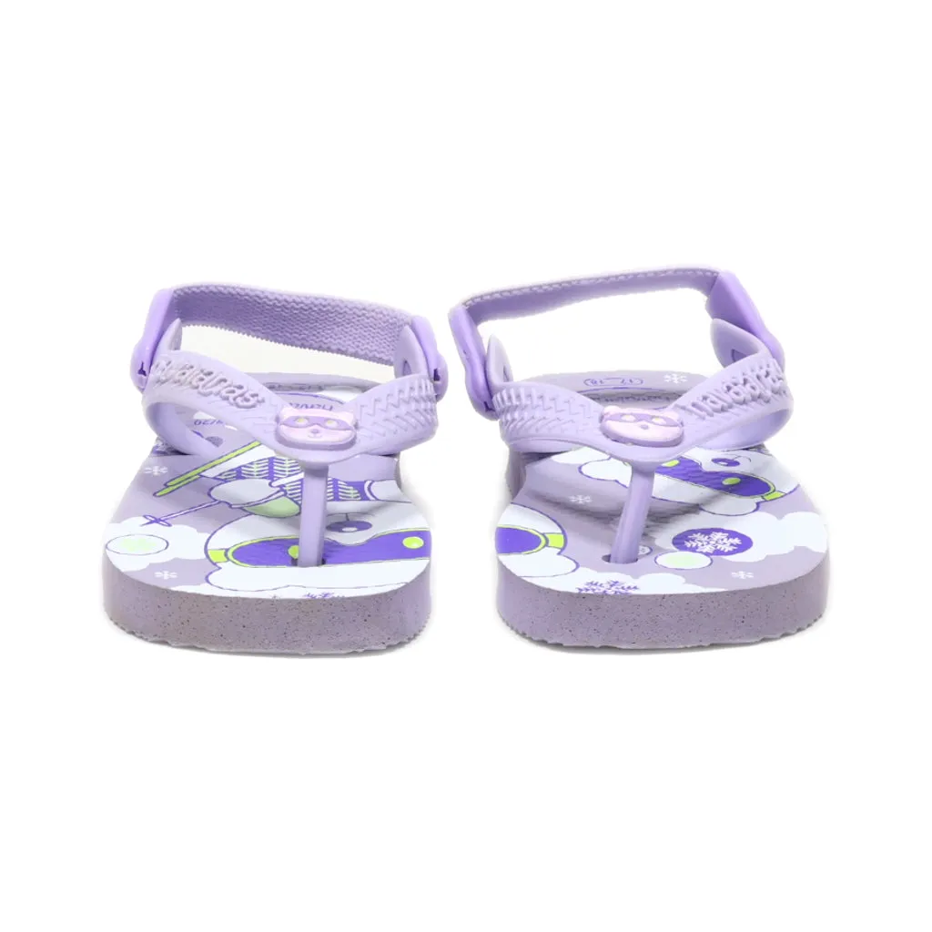 Havaianas Walkers Rubber Purple Colour For Kids