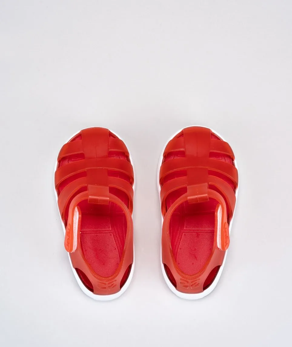 Igor: Star Kids Jelly Sandals - Rojo