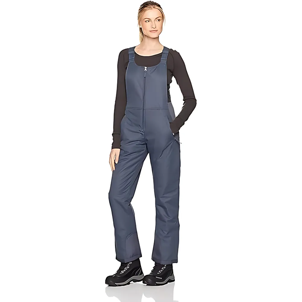 Insulated Bib Overalls With Pockets For Cold Weather