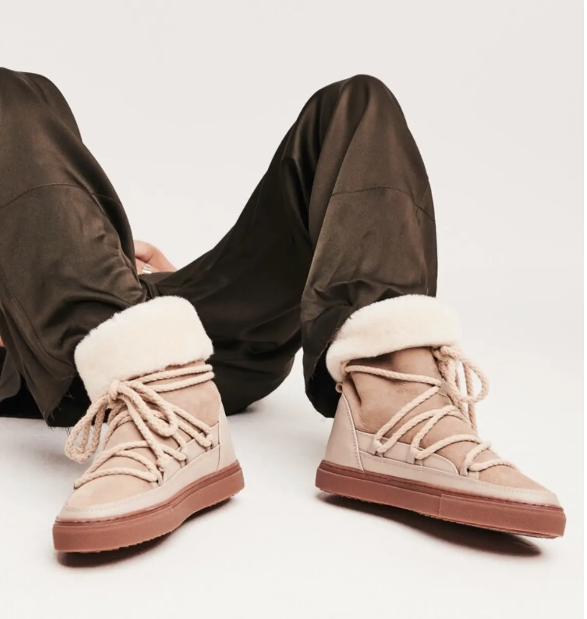 INUIKII Sneaker Classic High Beige Boots