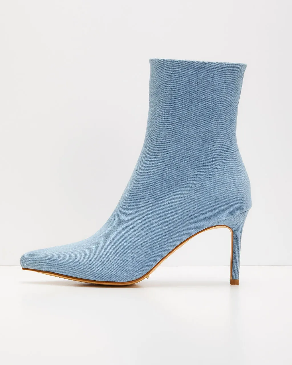 Joannie Denim Ankle Booties